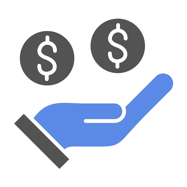 Estilo del icono de inversión del diseño vectorial