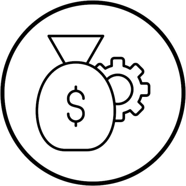 Estilo del icono de inversión del diseño vectorial