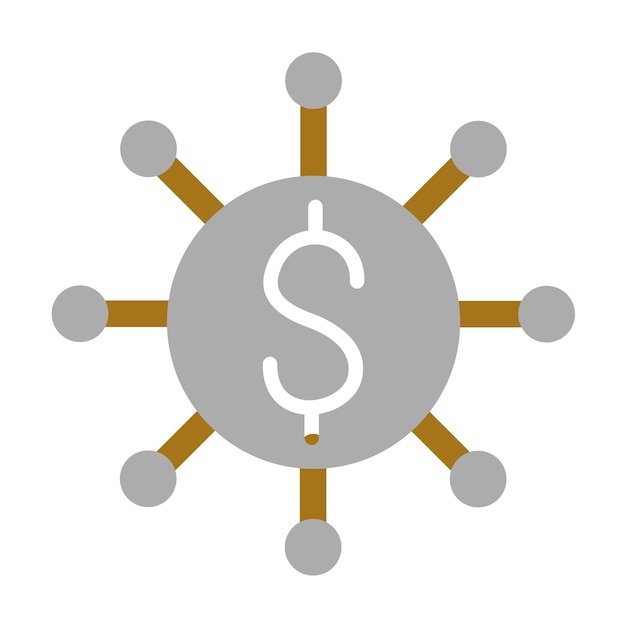 Estilo del icono de inversión del diseño vectorial