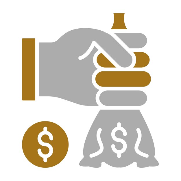 Estilo del icono de inversión del diseño vectorial