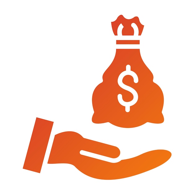 Estilo del icono de inversión del diseño vectorial