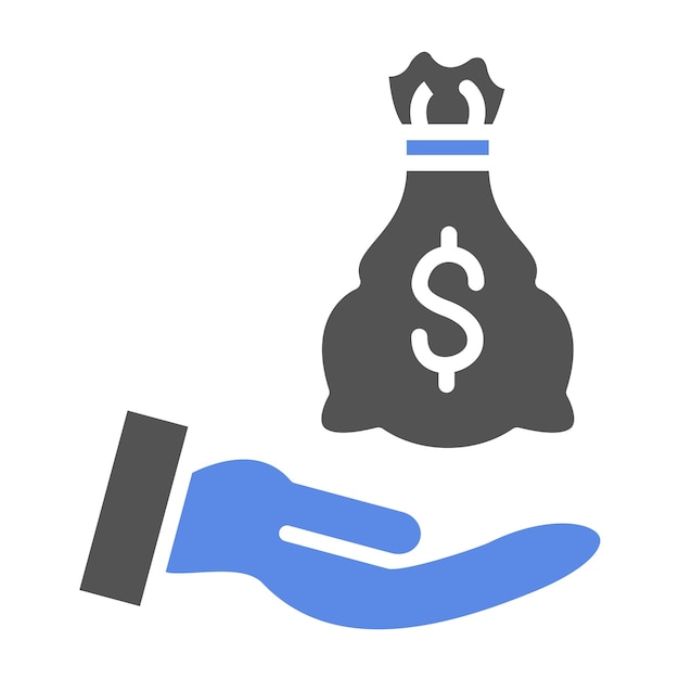 Estilo del icono de inversión del diseño vectorial