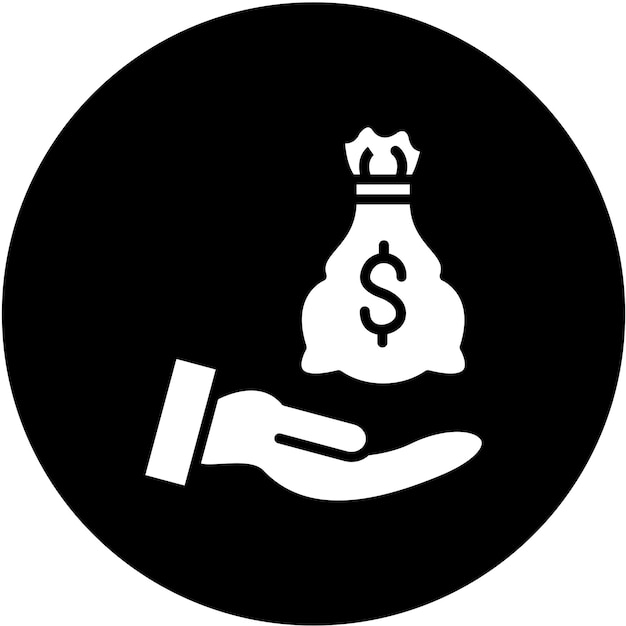Estilo del icono de inversión del diseño vectorial