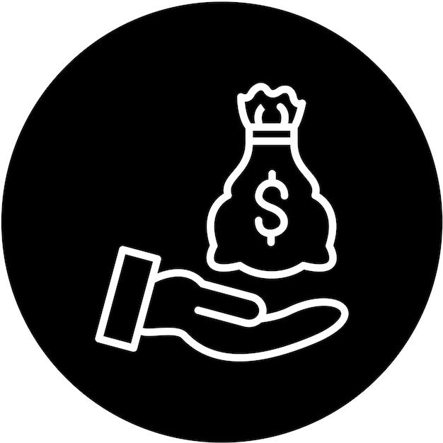 Estilo del icono de inversión del diseño vectorial