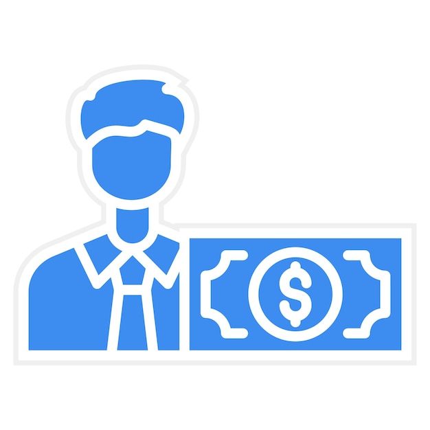 Estilo del icono del inversor de diseño vectorial