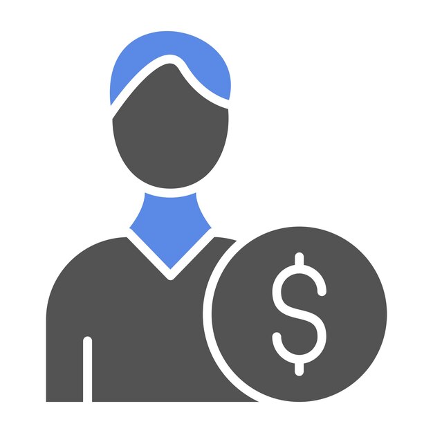 Estilo del icono del inversor de diseño vectorial