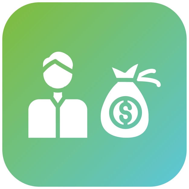 Estilo del icono del inversor de diseño vectorial