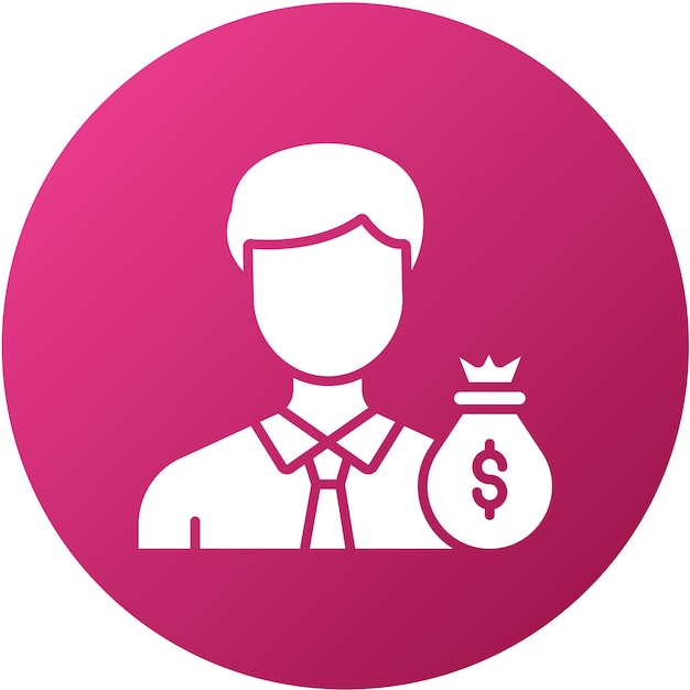Estilo del icono del inversor de diseño vectorial