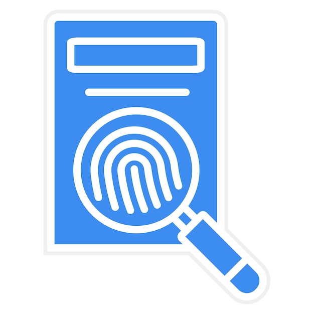 Estilo del icono de la investigación