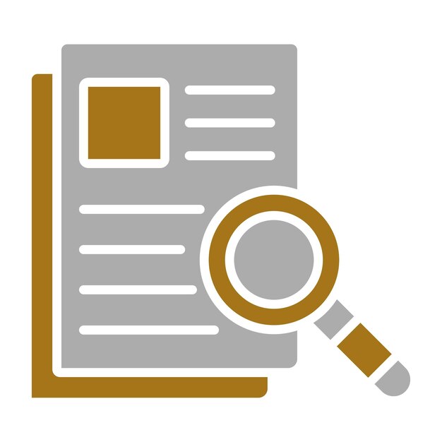 Estilo del icono de la investigación