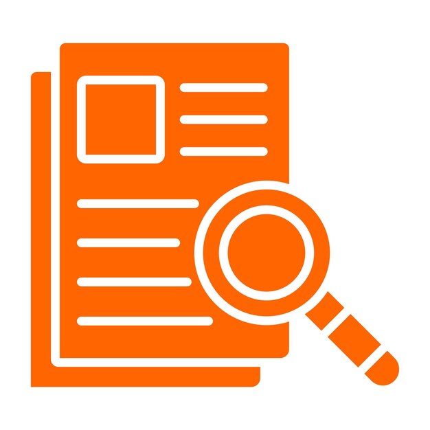 Estilo del icono de la investigación