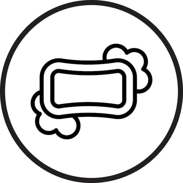 Estilo del icono del jabón de diseño vectorial