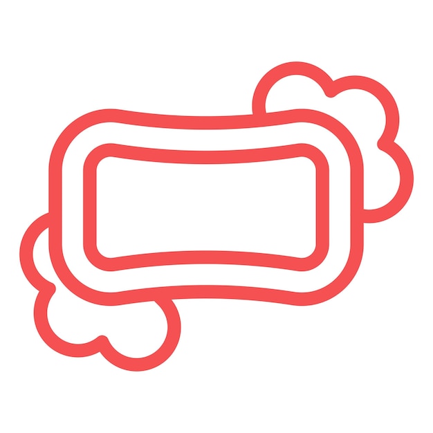 Estilo del icono del jabón de diseño vectorial