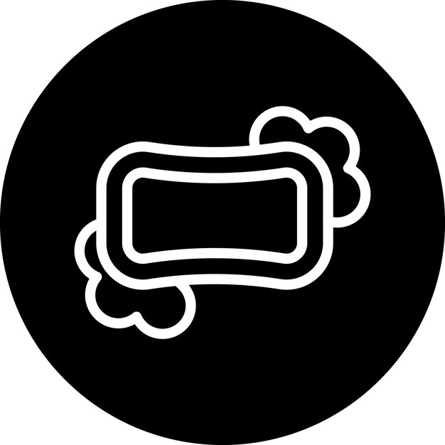 Estilo del icono del jabón de diseño vectorial
