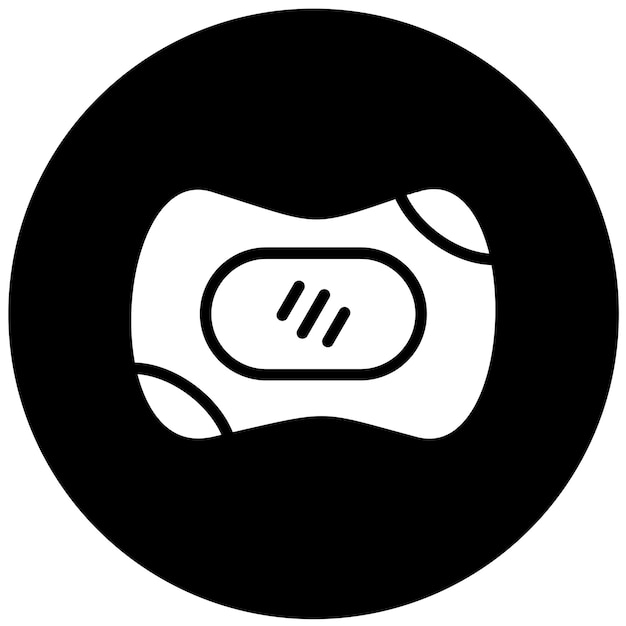 Estilo del icono del jabón de diseño vectorial