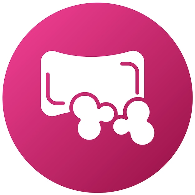 Estilo del icono del jabón de diseño vectorial