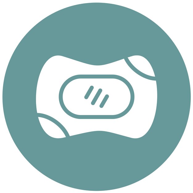 Estilo del icono del jabón de diseño vectorial