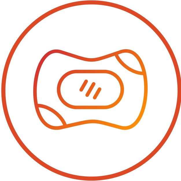 Estilo del icono del jabón de diseño vectorial