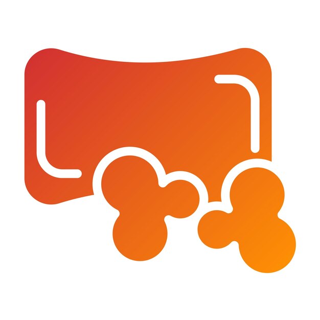Estilo del icono del jabón de diseño vectorial