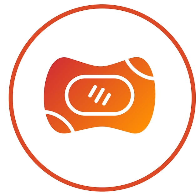 Estilo del icono del jabón de diseño vectorial
