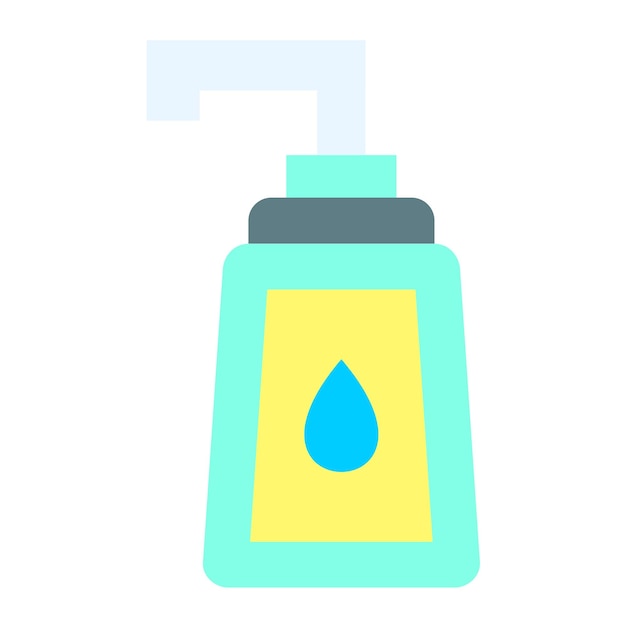 Estilo de icono de jabón de mano de diseño vectorial