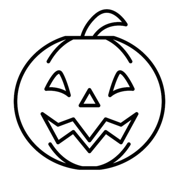 Estilo del icono de Jack OLantern