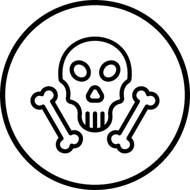 El estilo del icono de Jolly Roger