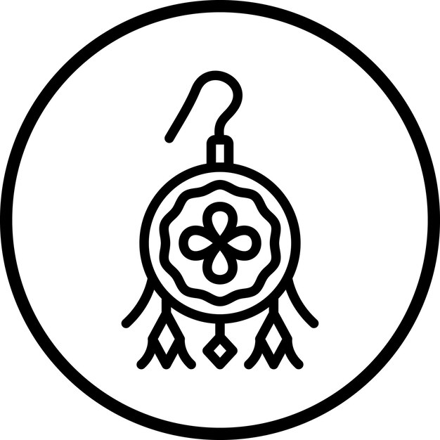 Estilo de icono de joyería de diseño vectorial