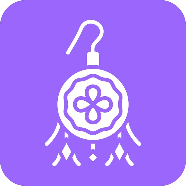 Estilo de icono de joyería de diseño vectorial