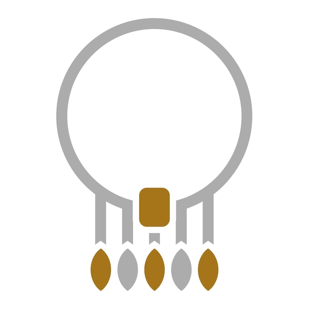 Estilo de icono de joyería de diseño vectorial
