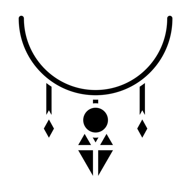 Estilo de icono de joyería de diseño vectorial