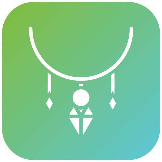 Estilo de icono de joyería de diseño vectorial