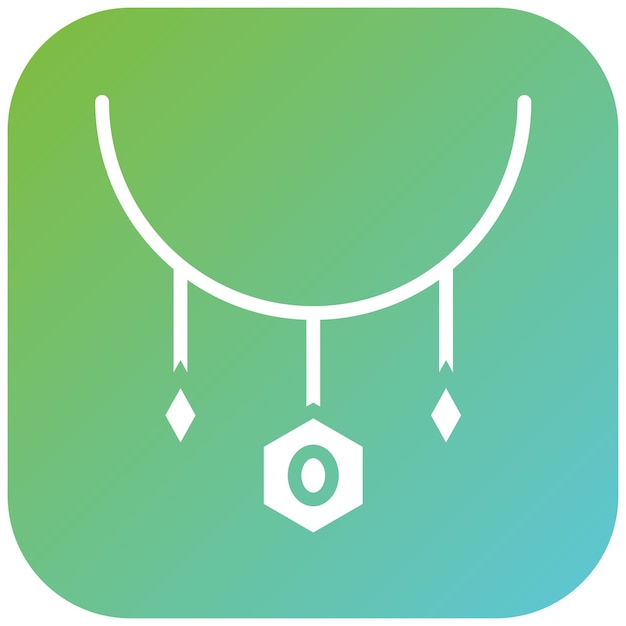 Estilo de icono de joyería de diseño vectorial