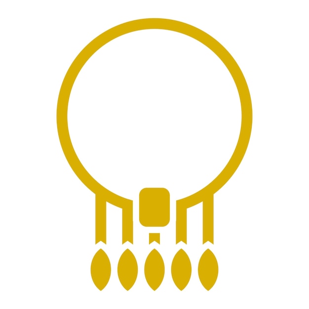 Estilo de icono de joyería de diseño vectorial