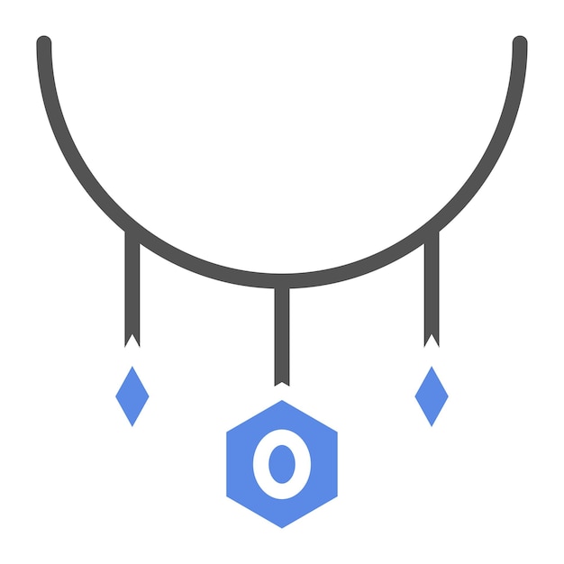 Estilo de icono de joyería de diseño vectorial