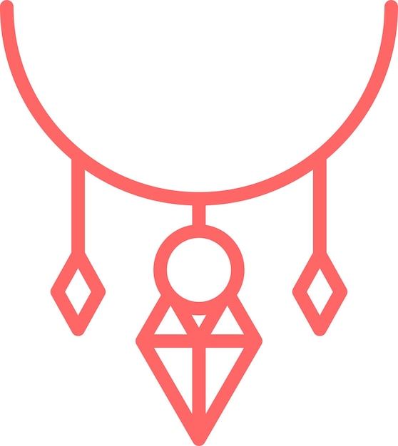 Estilo de icono de joyería de diseño vectorial