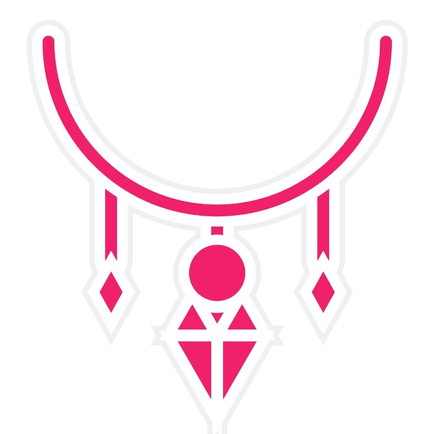 Estilo de icono de joyería de diseño vectorial