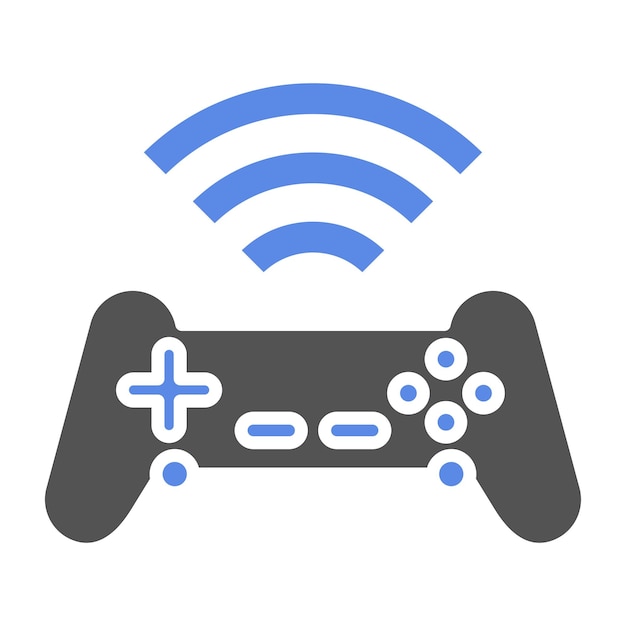 Estilo del icono del joystick inalámbrico