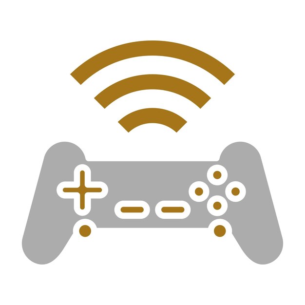 Estilo del icono del joystick inalámbrico