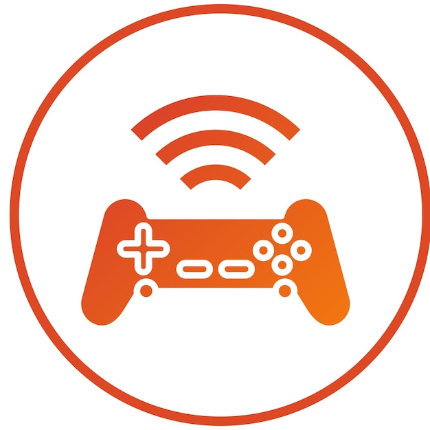 Estilo del icono del joystick inalámbrico