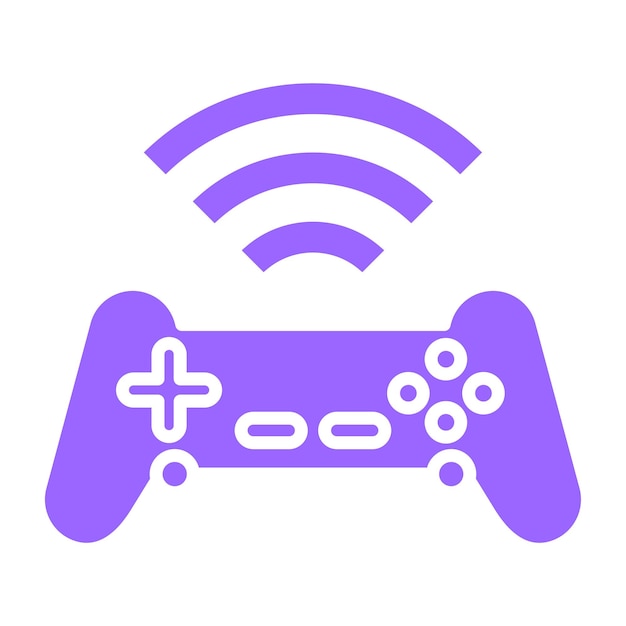 Estilo del icono del joystick inalámbrico