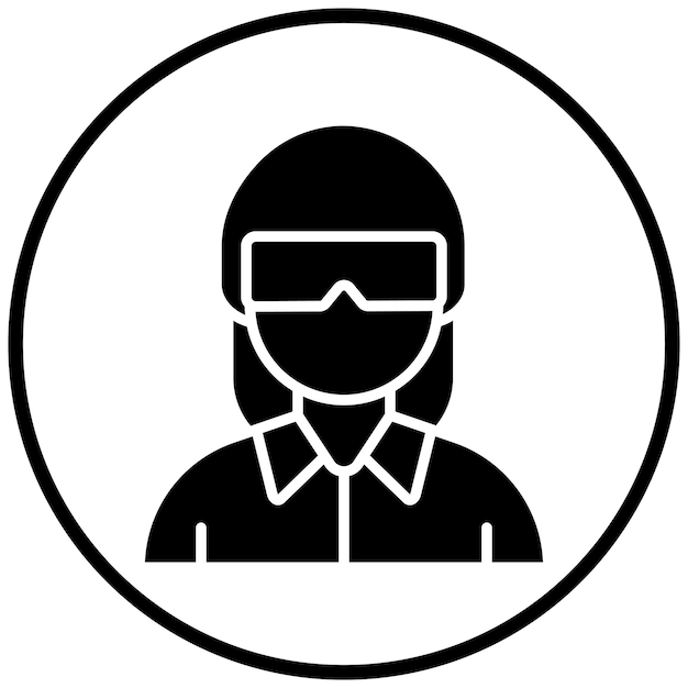 Estilo del icono de la jugadora femenina