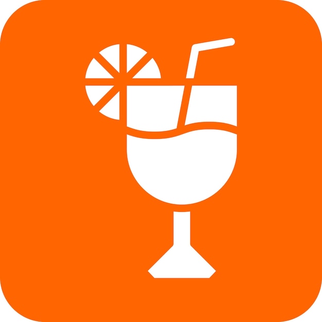 Estilo del icono del jugo