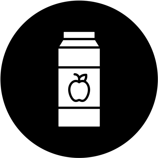 Estilo del icono del jugo