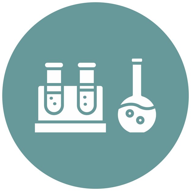 Estilo de icono del laboratorio de diseño vectorial