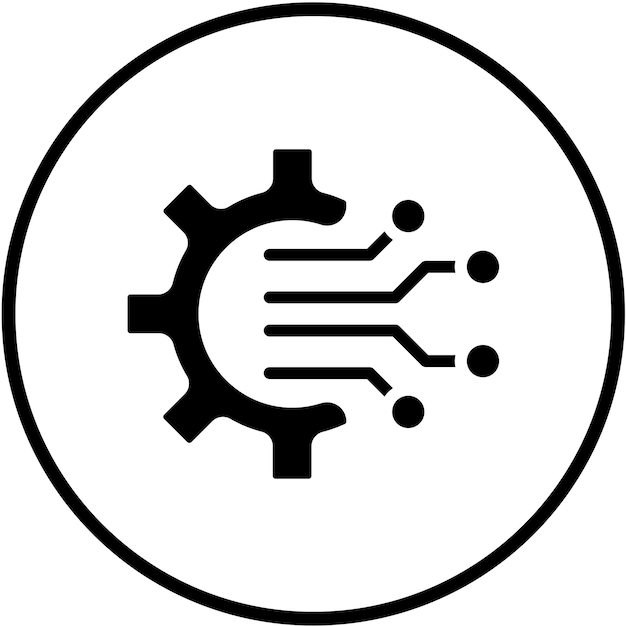 Estilo de icono de los laboratorios de diseño vectorial