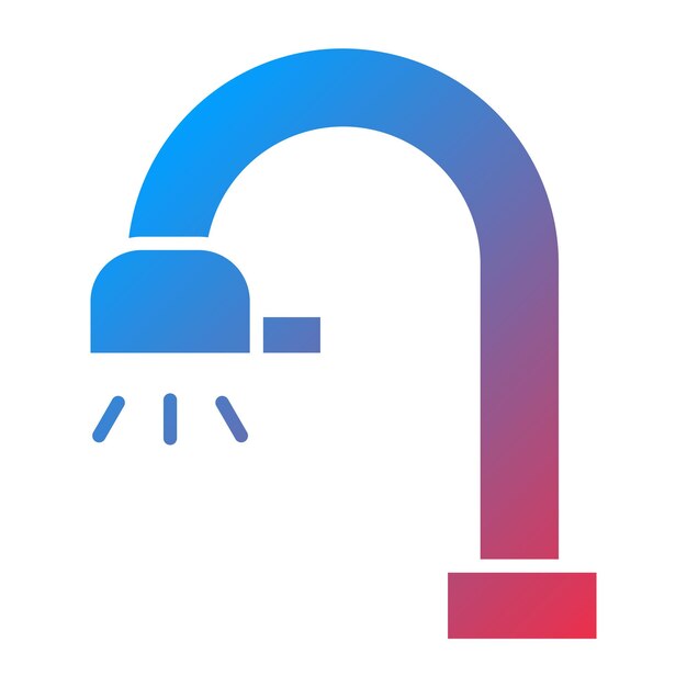Estilo de icono de lámpara de calle de diseño vectorial