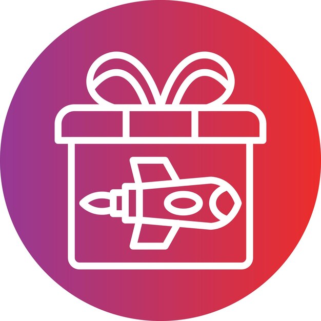 Estilo del icono de lanzamiento del nuevo producto