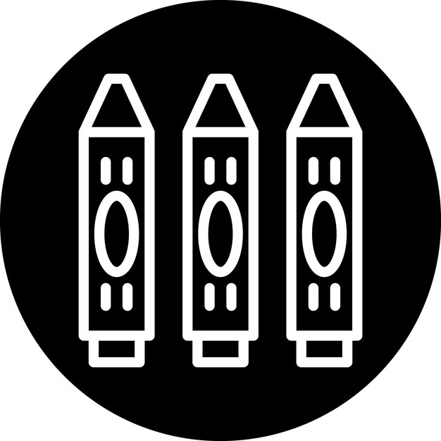 Estilo del icono del lápiz de lápiz