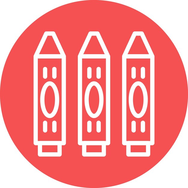 Estilo del icono del lápiz de lápiz
